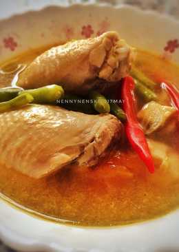 Asem Asem Ayam dan Buncis