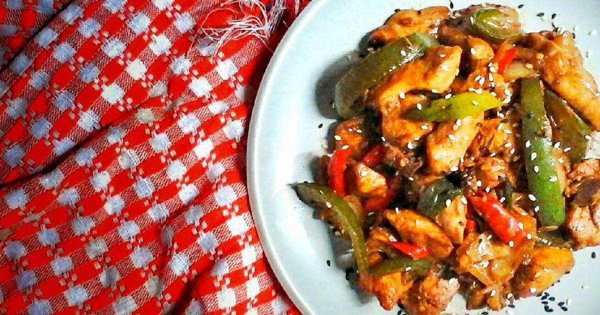 Resep Ayam teriyaki ala Shepty Liestiowati