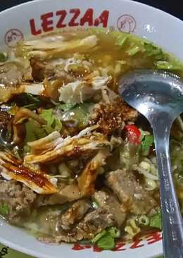 Soto daging sapi kuah bening