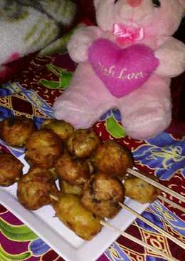 Kue Donat Sate Tanpa Telor..by:Erni Hartanti.AmdðŸ˜ðŸ˜˜ðŸ˜„