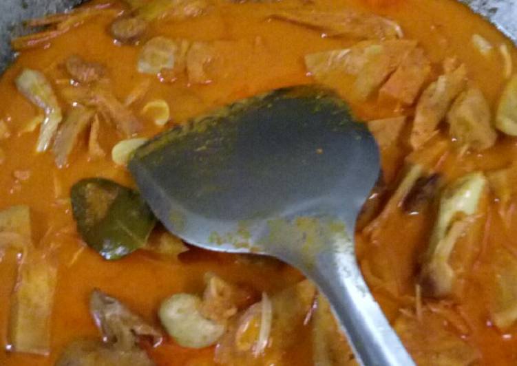 Gulai nangka + hati ampla foto resep utama