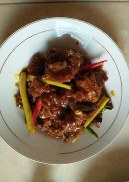 Semur Daging Kambing Pedas Manis ala iney