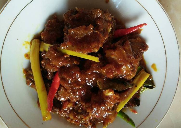 resep masakan Semur Daging Kambing Pedas Manis ala iney