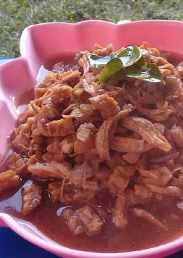 Ayam suir kecap manis