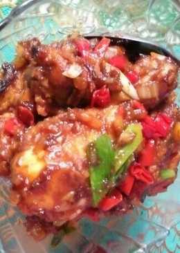 Ayam tepung teriyaki