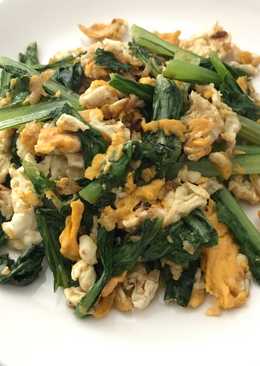 Telur kampung goreng sawi ð³