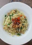 Urap pepaya muda bumbu bali