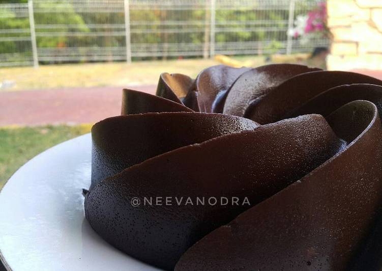 resep makanan Puding Brownies