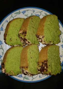 Brudel cake pandan keju ceres