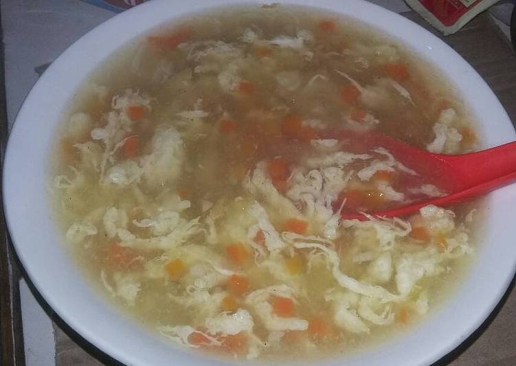 gambar untuk resep Egg Drop Soup simple