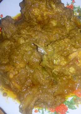 Rendang Ayam (tanpa daun kunyit)