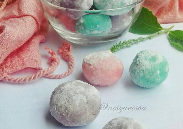 resep Milky Candy Ball