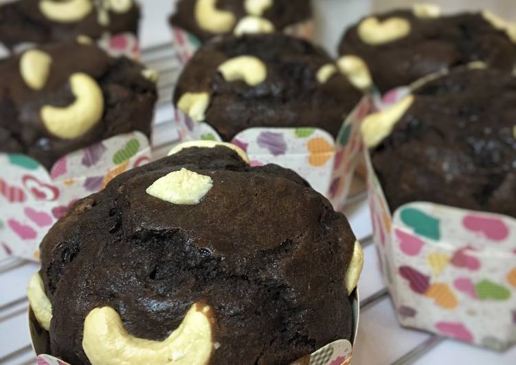 cara membuat Muffin pisang coklat #indonesiamemasak