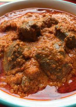 Gulai Daging Campur Hati Sapi