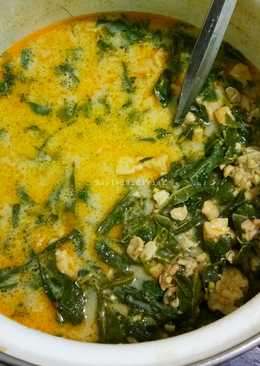 Sayur daun singkong pedas