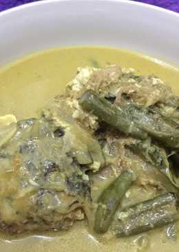 Ikan mujair gulai pangek minang