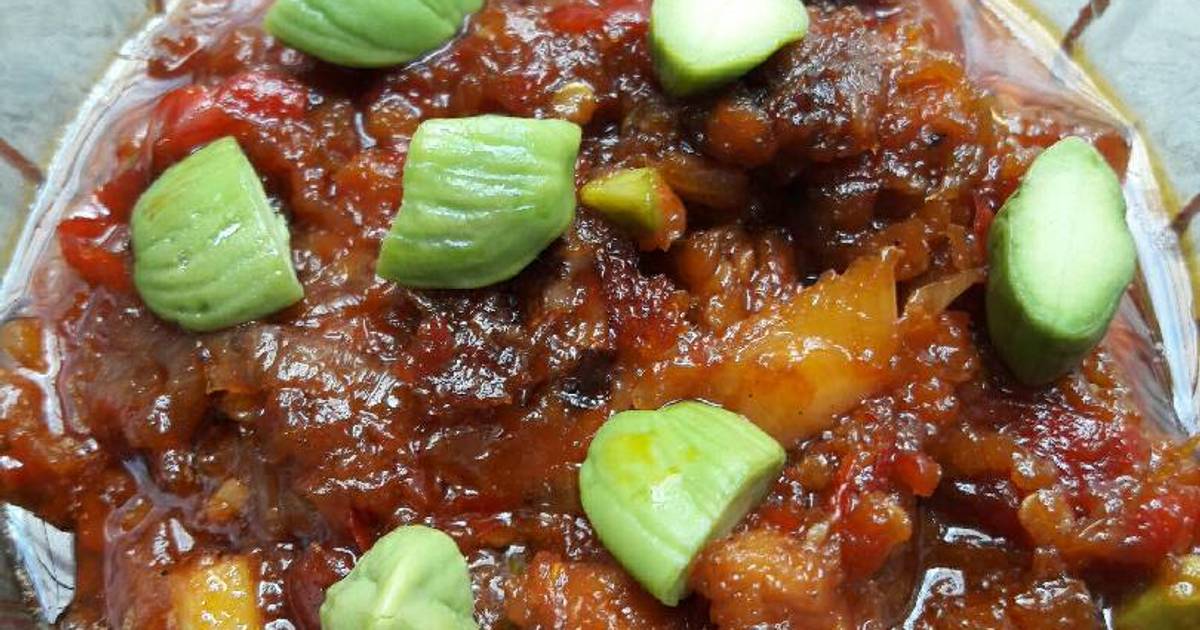 16 resep sambal bajak pete  enak dan sederhana Cookpad