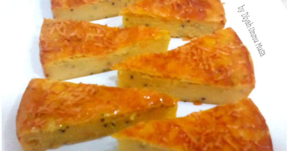 Resep Prol Tape Keju Panggang Legit | no mixer