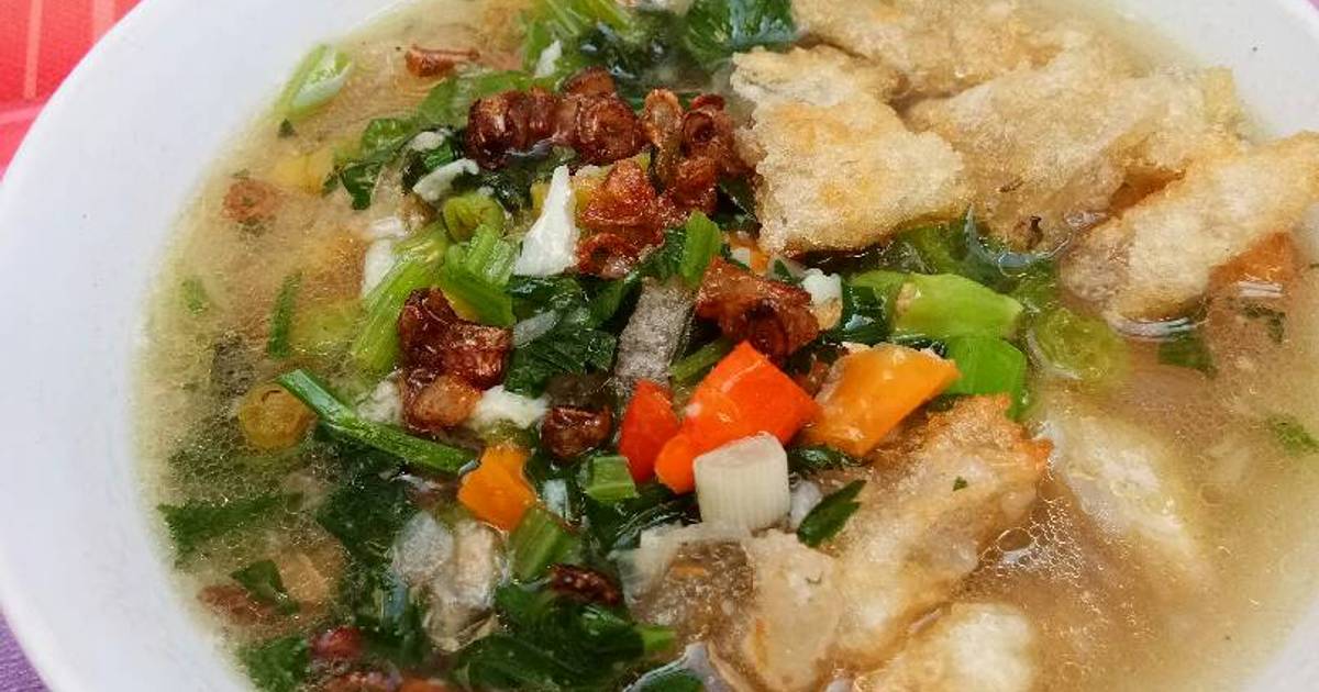 1 resep  cireng  crispy kuah yang hot  banget enak dan 