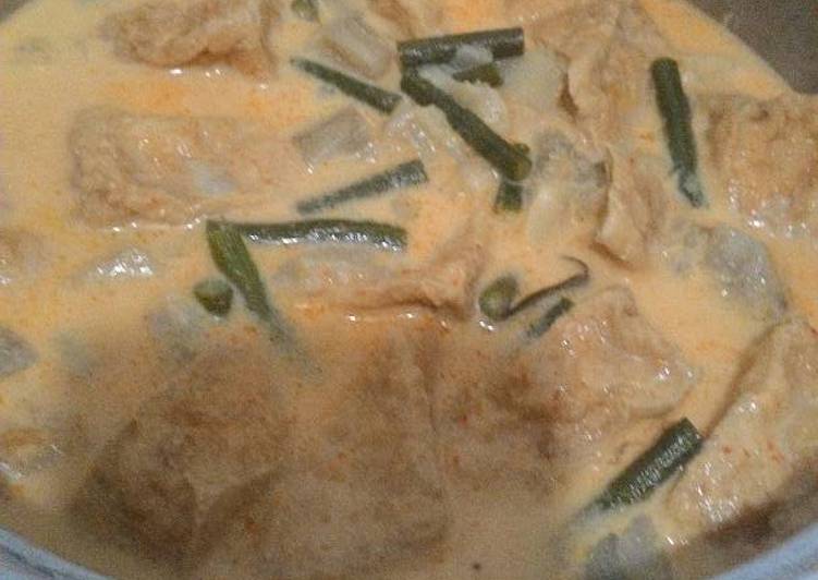 resep makanan Sayur Lodeh Terong Tahu