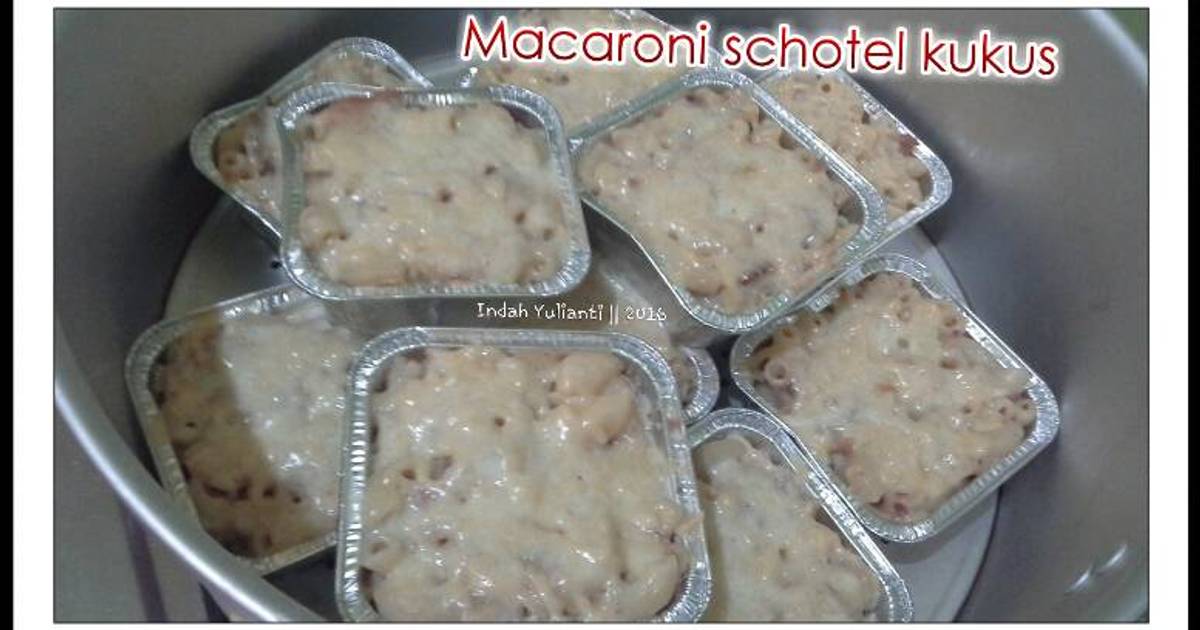 Macaroni schotel kukus - 300 resep - Cookpad