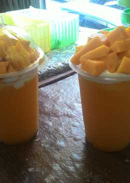 Jus mangga float