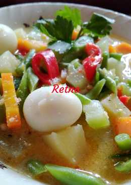 Sayur Telur Puyuh Komplit #senin_semangat