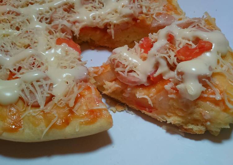 Resep Pizza Simple tanpa oven Dari AdzkaNaeva