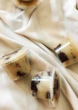 Es cup brownies (es potong jadol)