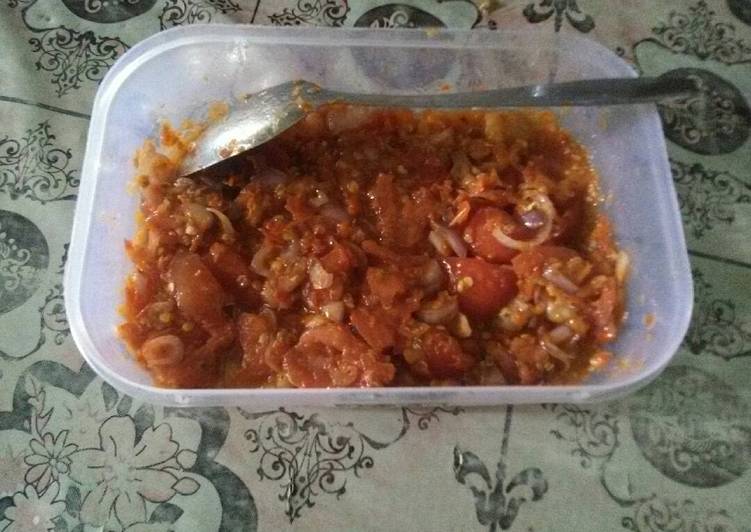 Resep Dabu dabu iris (ala RZM??) Karya aldo mamuaya