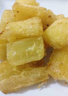 Singkong goreng merekah empuk