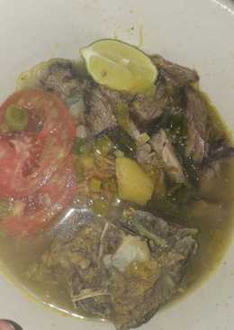 Soto padang kuah bening