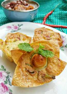 Tahu mangkok telur puyuh