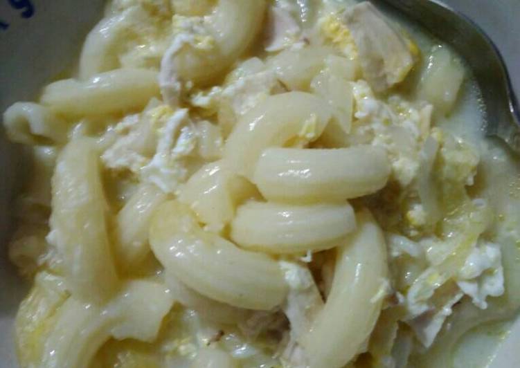 resep makanan Stup Makaroni/ Stup Markuni khas Solo ala Dapur mumpungsregep