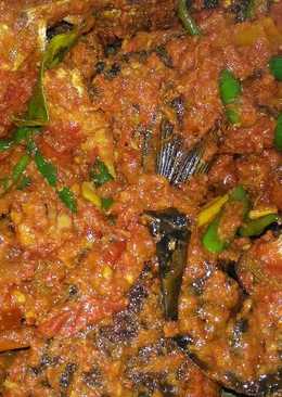 Balado ikan mas