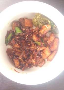 Gurami tumis bumbu kecap