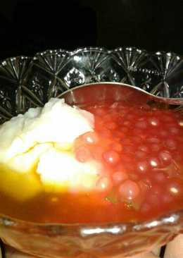 Jenang sumsum mutiara merah putih manis