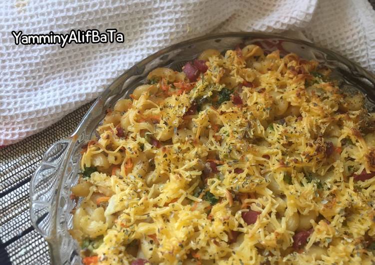 resep lengkap untuk Macaroni Panggang