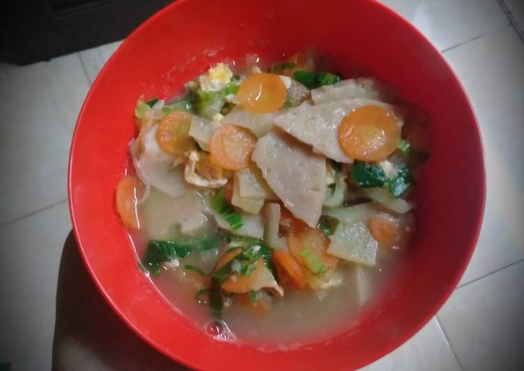 resep makanan Cap Cay Kuah MPASI 1y+