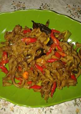 Usus ayam pedas manis