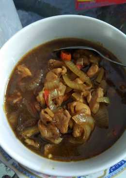 Ayam filet saus tiram pedas