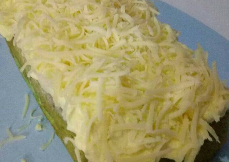 resep masakan Bolu Pandan Toping Keju