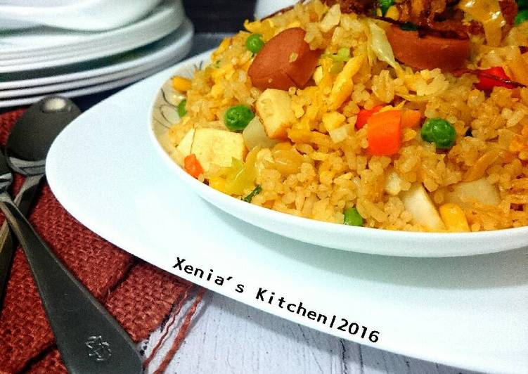  Resep Nasi Goreng Kari  step by step oleh Xenia Kitchen s 