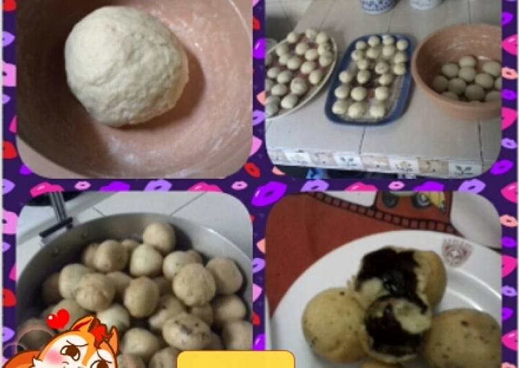 resep masakan Donat Choco Lava