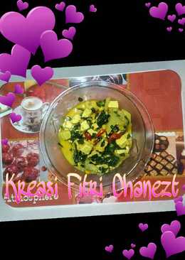 Gulai opor Daun Kelor Pedas