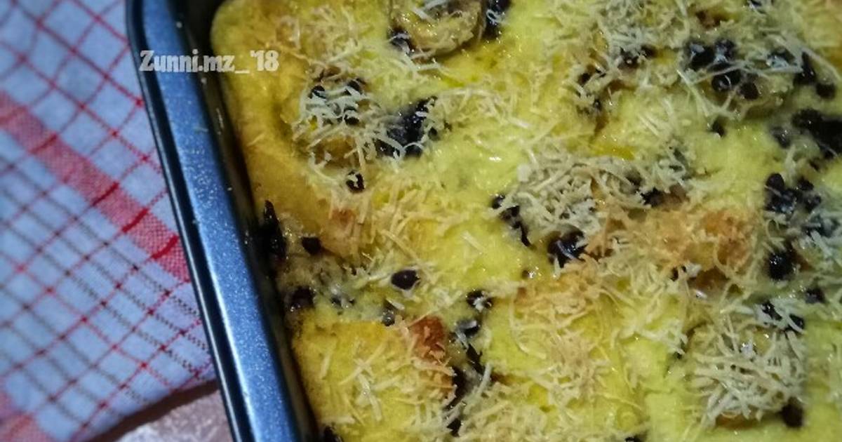 813 resep puding  roti  tawar coklat enak dan sederhana 