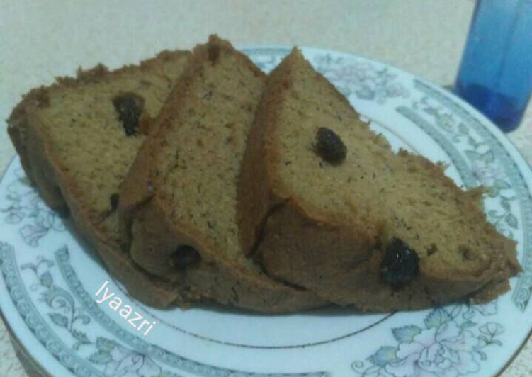 resep makanan Bolu pisang kismis enak