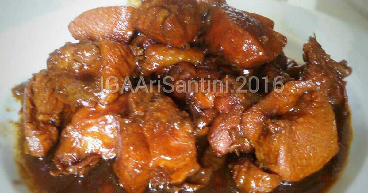 Resep Ayam Kecap Simpel ala Iga Ari Santini