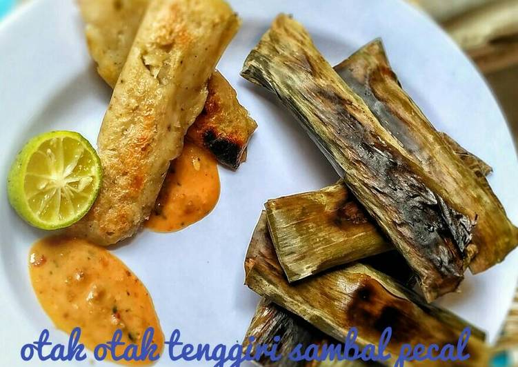 gambar untuk resep Otak-otak Tenggiri sambal pecal #PR_MasakanBungkusDaun