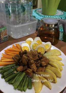 Semur Ayam Telur Simple